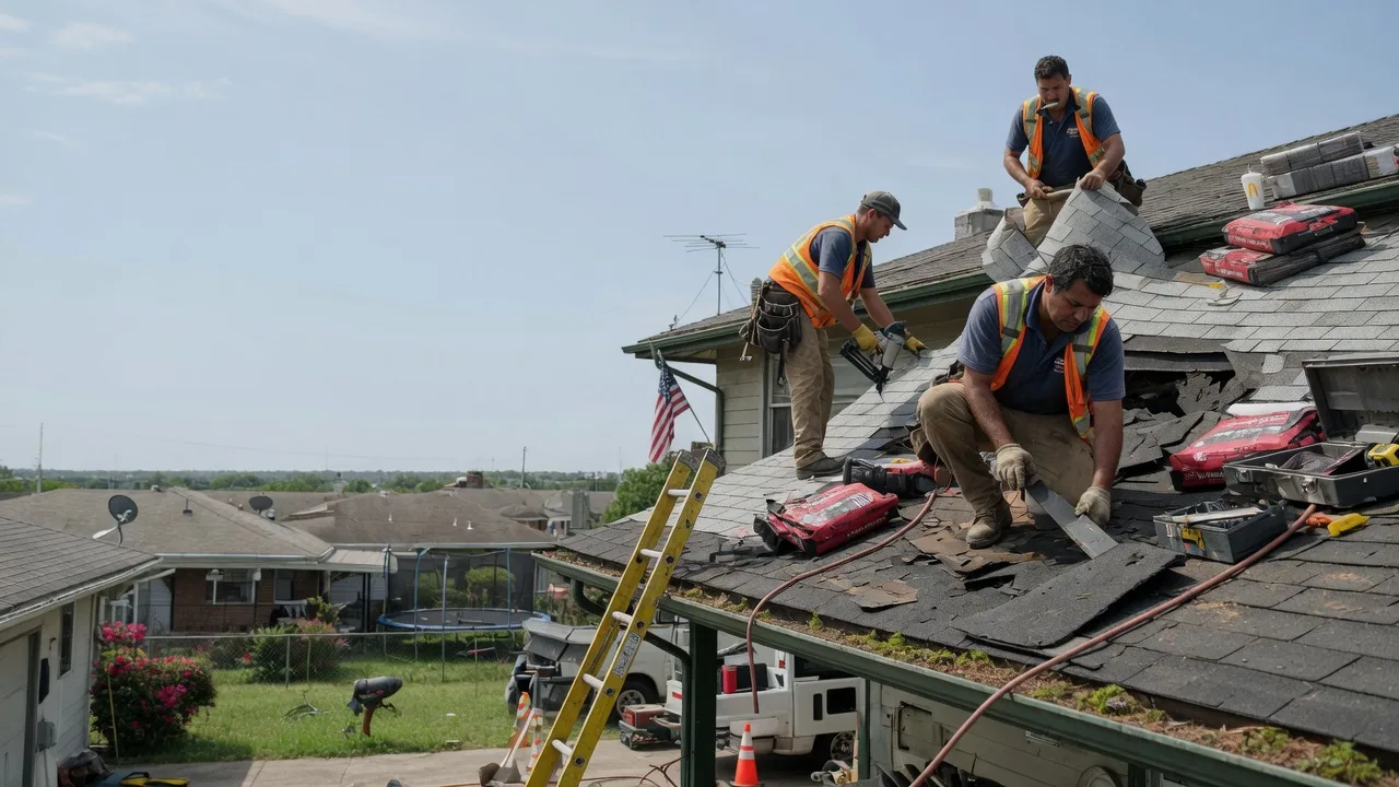 Roof Repair in Oaks, OK near me